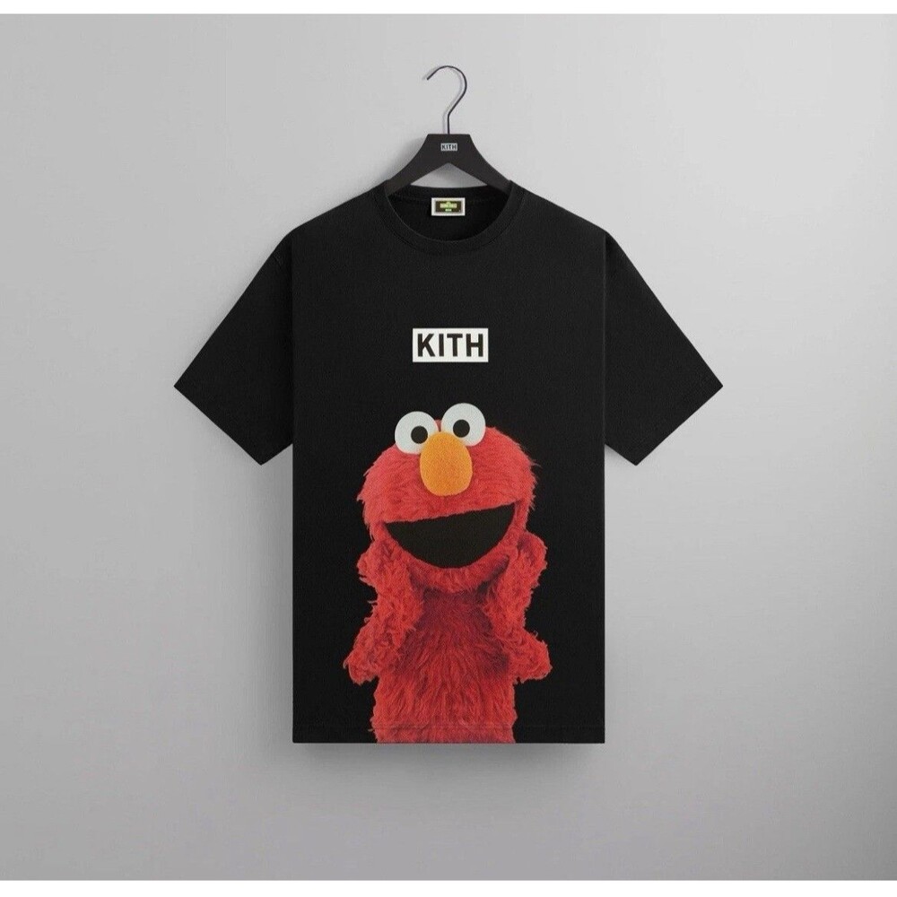KITH FOR SESAME STREET ELMO TEE SIZE Size Medium khm033091-001 New With Tags